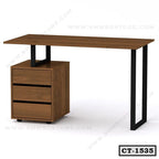Modern Home Office Computer Desk with Drawer Unit | CT-1535
