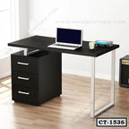 Office Desk, Home Computer Desk with Drawer Unit | CT-1536