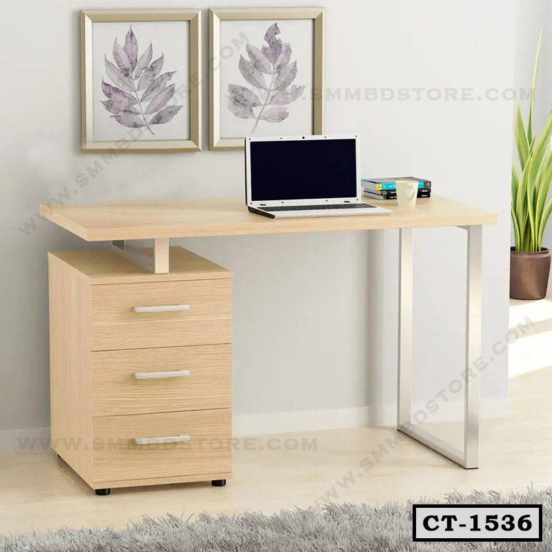 Office Desk, Home Computer Desk with Drawer Unit | CT-1536