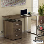 Office Desk, Home Computer Desk with Drawer Unit | CT-1536