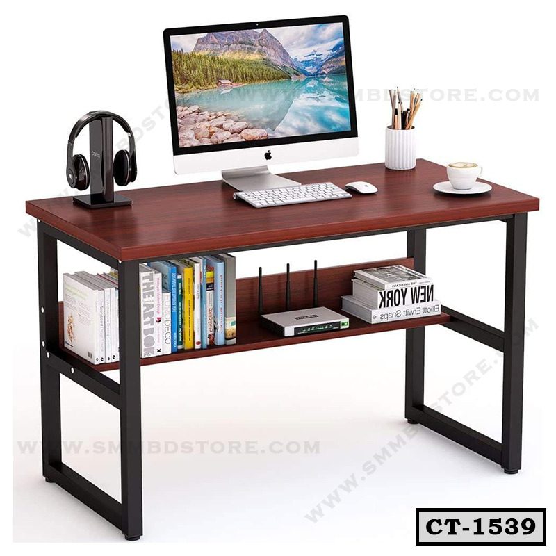 Computer Desk with Storage Shelves | CT-1539