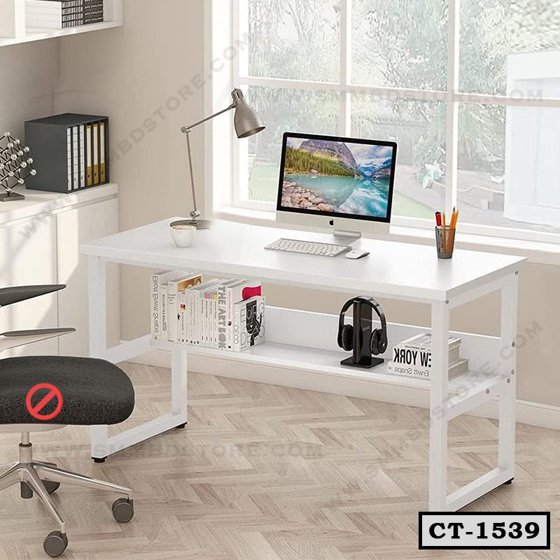 Computer Desk with Storage Shelves | CT-1539