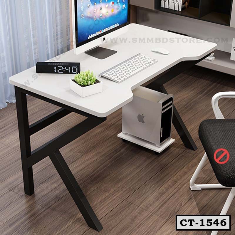 K Shape Simple Computer Desk For Home | CT-1546