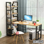Study Table with Bookshelf-CT-1554