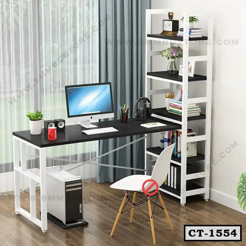 Study Table with Bookshelf-CT-1554