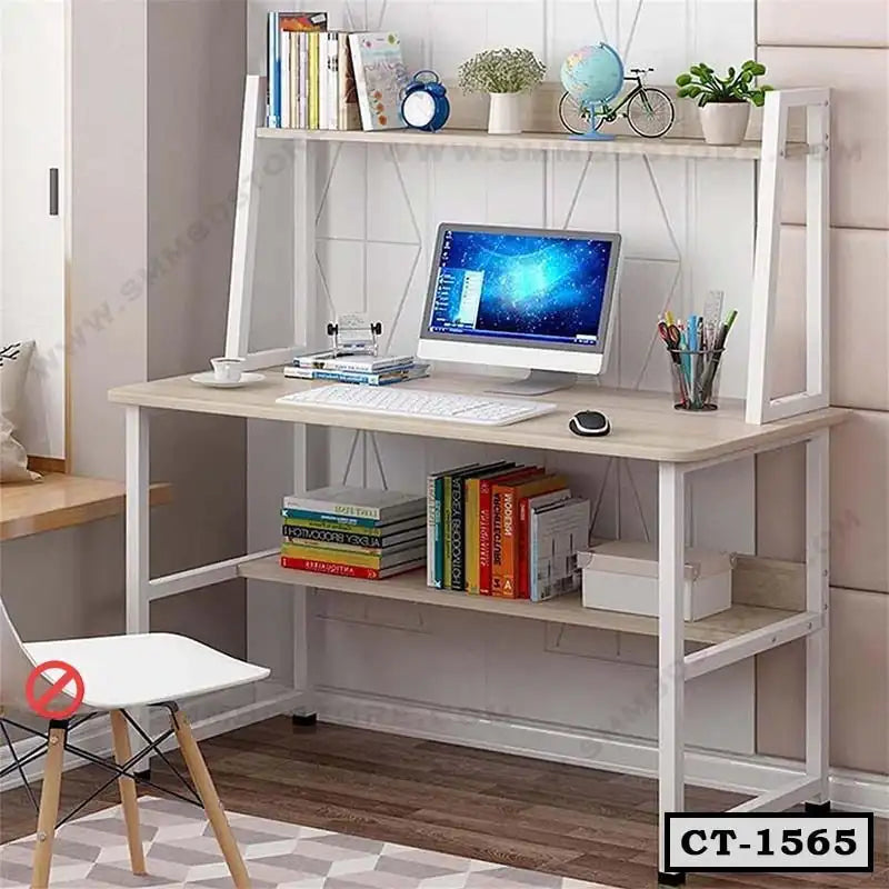 Computer Desk with Storage Shelf-CT-1565 Secondary image