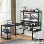 L-Shaped Corner Computer Desk-CT-1567