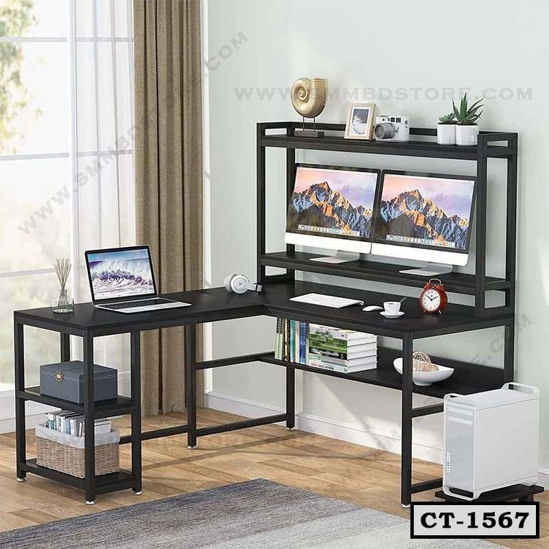 L-Shaped Corner Computer Desk-CT-1567