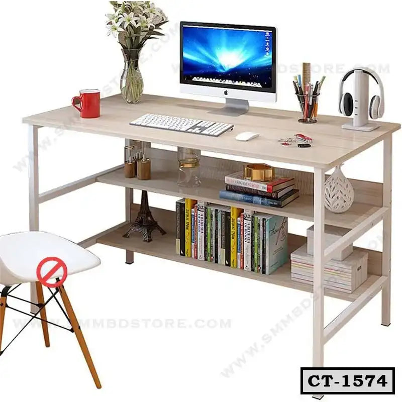Student Desk | Computer Desk with Shelf CT-1574 Secondary image