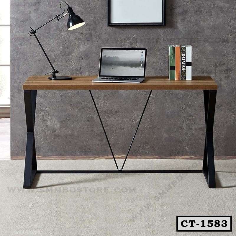 X-shaped Executive Table | Study Table for Home Office | CT-1583 Secondary image