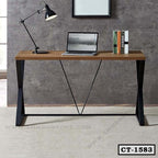 X-shaped Executive Table | Study Table for Home Office | CT-1583