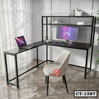 Corner L-Shaped Study Table-CT-1587