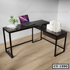 L-shaped Computer Table-CT-1590