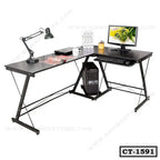 Computer Desk with Keyboard Tray-CT-1591