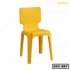 Modern Edge Back Plastic Chair DPC-887