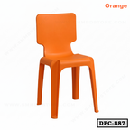 Modern Edge Back Plastic Chair DPC-887