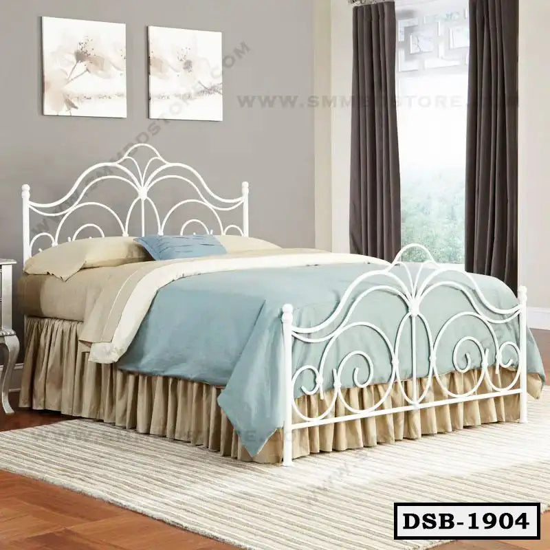 Modern Steel Bed Design for Home  Main image