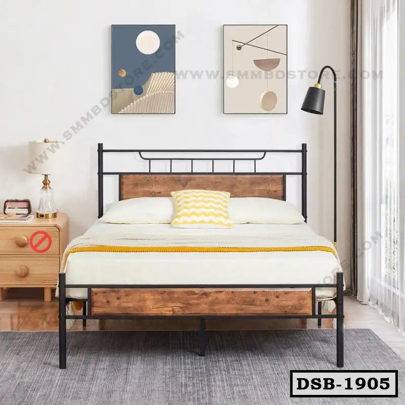 Stylish Double Steel Bed Price in Bangladesh