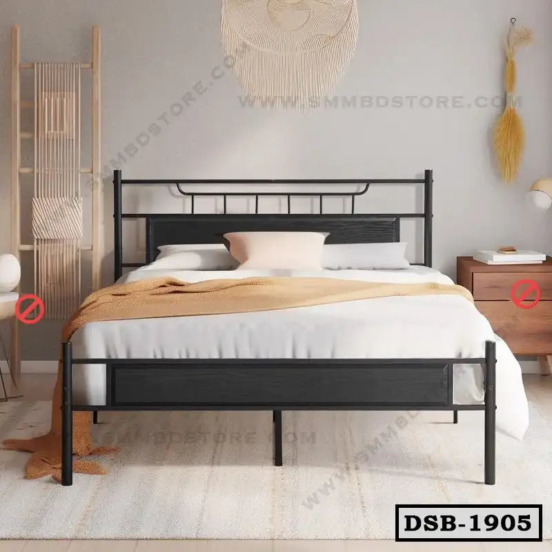 Stylish Double Steel Bed Price in Bangladesh