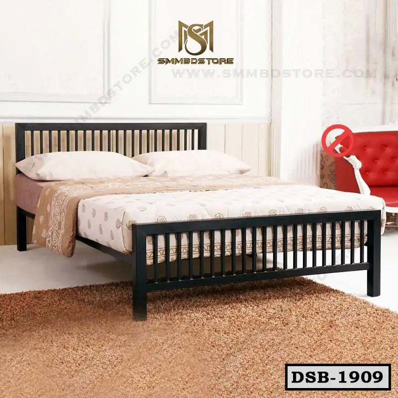 Simple Steel Bed Design Main image