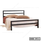 Simple Steel Double Bed for Bedroom