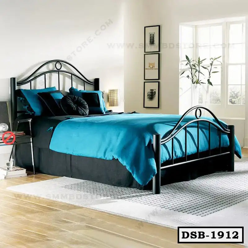 Elegant Simple Steel Bed Design