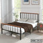 King Size Simple Steel Bed Design | DSB-1913
