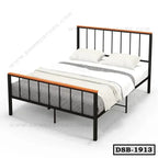 King Size Simple Steel Bed Design | DSB-1913