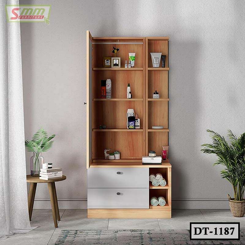 Dressing Table With Mirror Door DT-1187 Secondary image