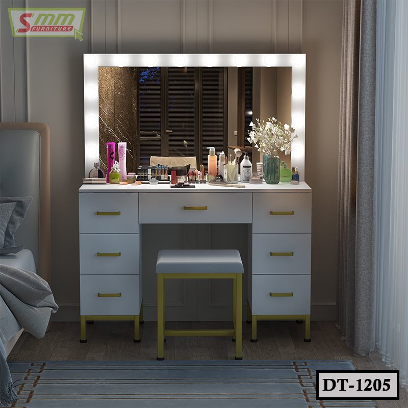 Dressing Table with Stool for Bedroom DT-1205