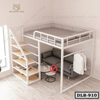 Best Queen Size Duplex Metal Loft Bed DLB-910