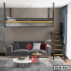 Ceiling Mounted Loft Bunk Bed | DLB-921