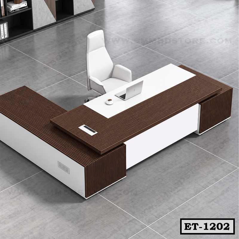 L-Shape Classic Director Desk ET-1202 Main image