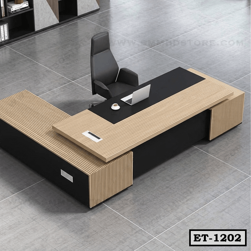 L-Shape Classic Director Desk ET-1202 Secondary image