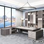 Premium MD Executive Office Table with Side Storage ET-1208