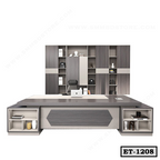 Premium MD Executive Office Table with Side Storage ET-1208