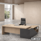 Modern Director Table with Side Storage ET-1210