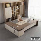 Modern L-shaped Director Desk ET-1226