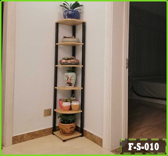 Corner Flower Stand for Living Room FS-010
