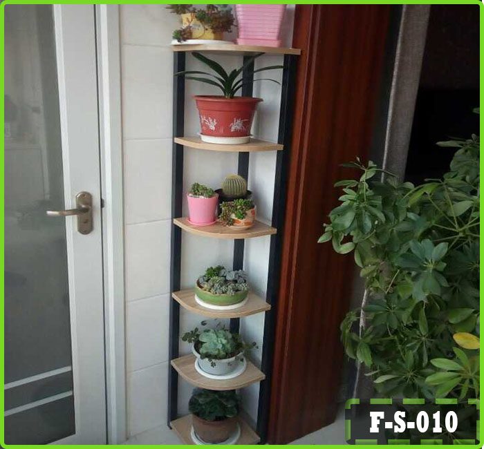 Corner Flower Stand for Living Room FS-010
