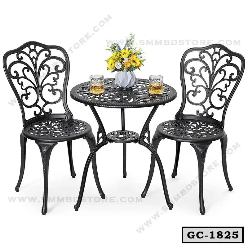 Cast Iron Table and Chair Set GC-1825 Secondary image