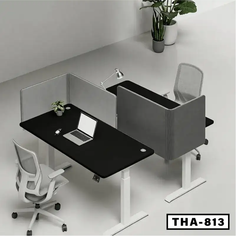 Height Adjustable Workstation Desk | THA-813 Secondary image