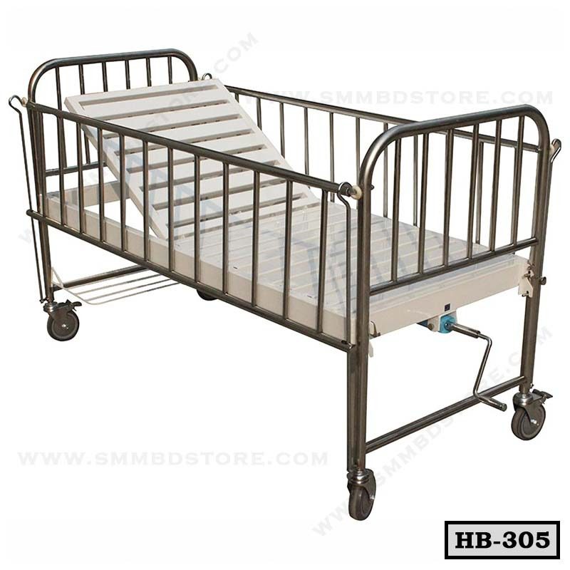 One Crank Manual Children's Hospital Bed HB-305 Main image