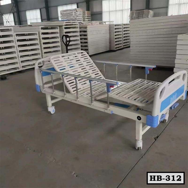 Two-Function Manual Hospital Bed Price in Bangladesh HB-312 Secondary image