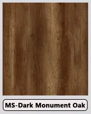 Dark monument oak wood texture sample, rich brown finish, ideal for modern furniture design