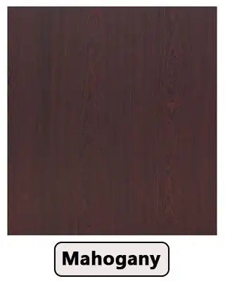 Mahogany wood texture sample for modern home and office furniture, deep brown finish