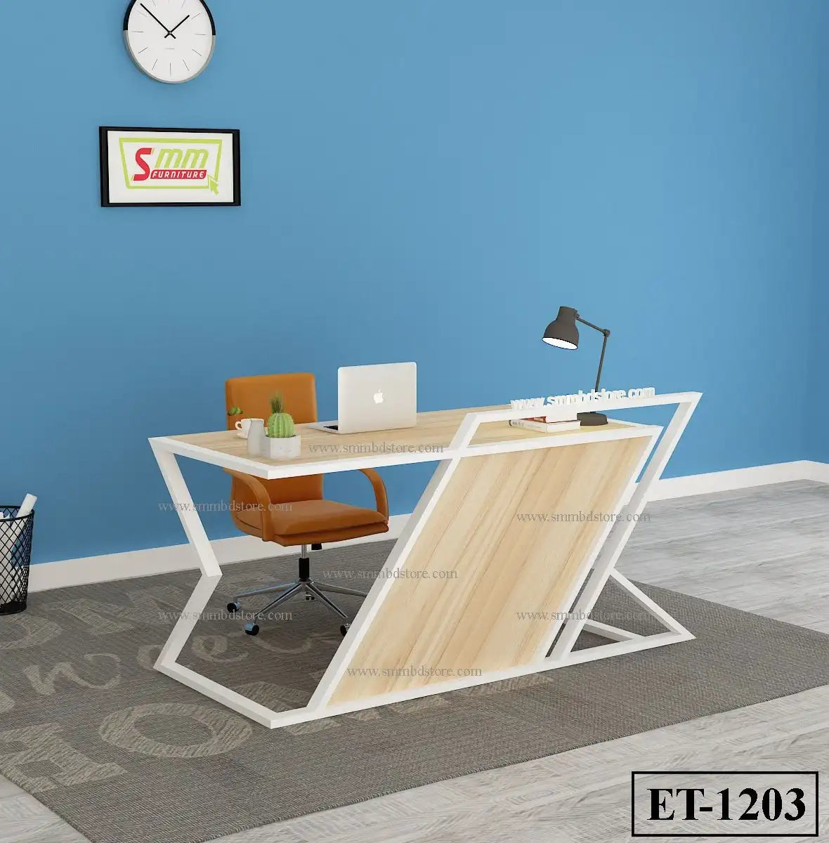 Luxury CEO Office Table ET-1203 Secondary image