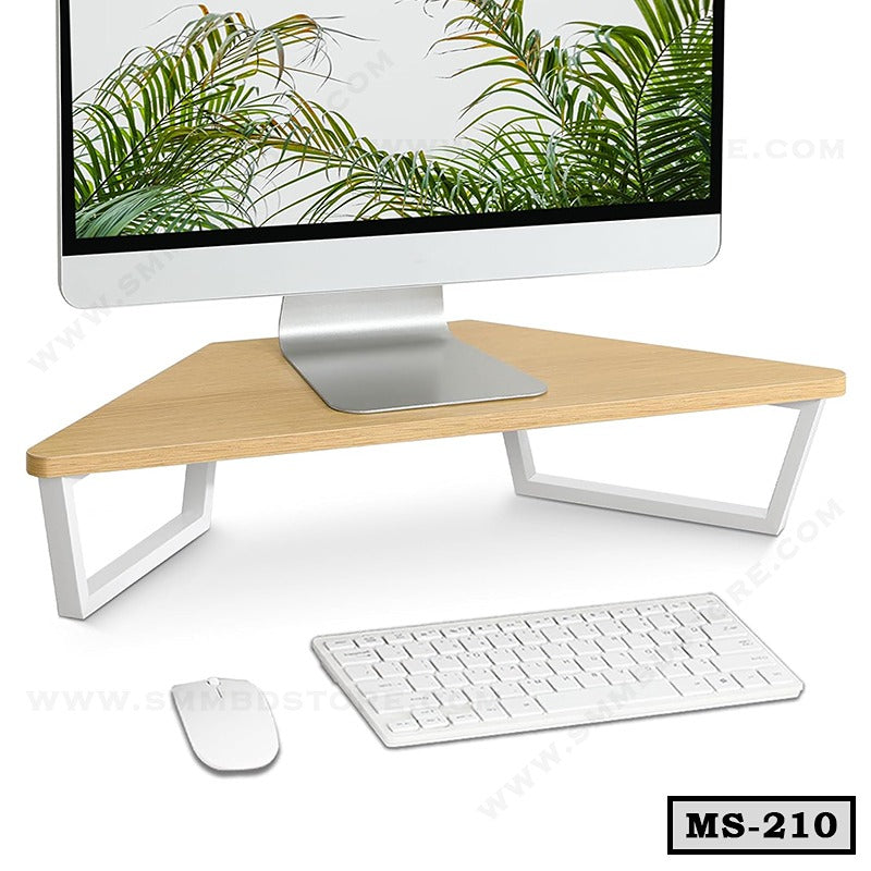 Modern Triangle Monitor Stand Riser MS-210 Secondary image