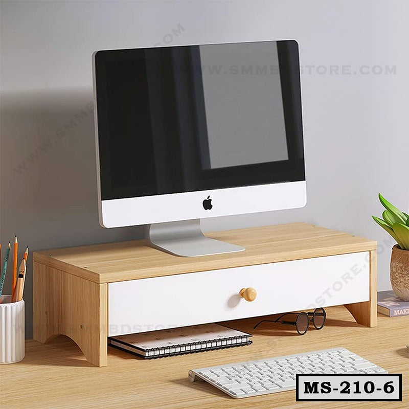 Computer Monitor Stand with Drawer MS-210-6