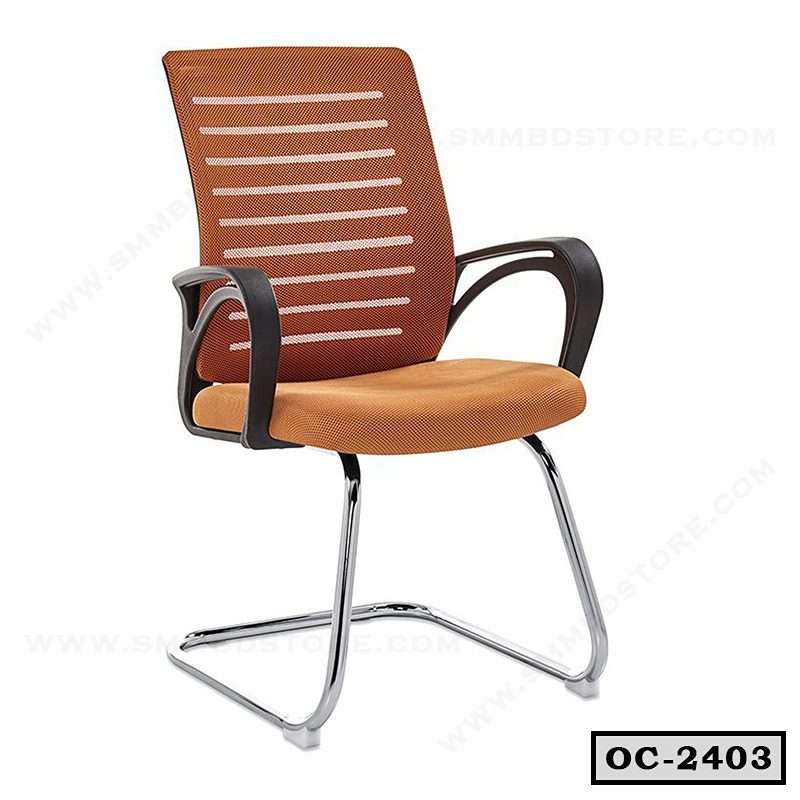 Mesh Mid Back Reception Chair OC-2403 Secondary image
